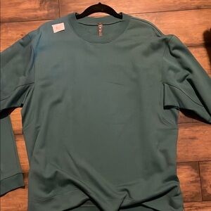 Lulu Teal Sweatshirt